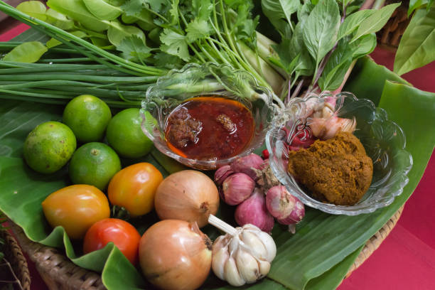 istock ingredients for Tom Yum 970050756