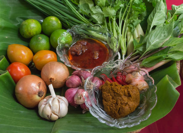 istock ingredients for Tom Yum 970050758