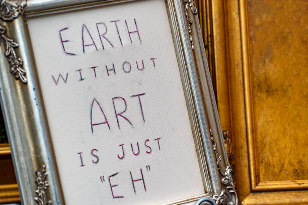 istock Earth without art is just eh sign 970061264
