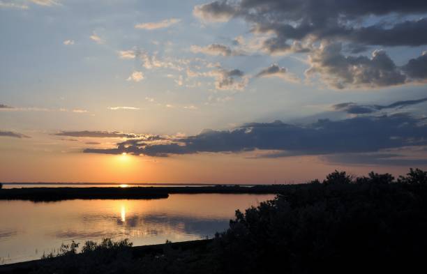 istock Sunset evening nature country summer water 970077498