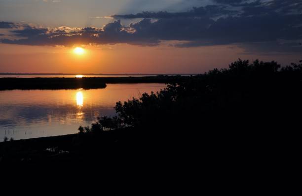 istock Sunset evening nature country summer water 970077856