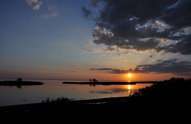 istock Sunset evening nature country summer water 970077916