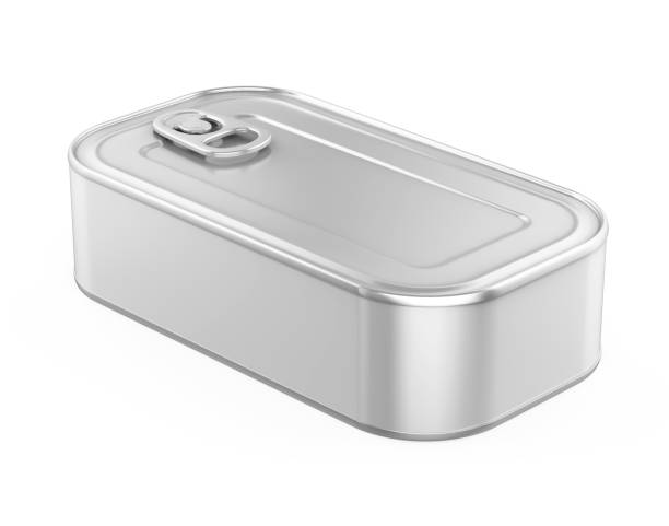 istock Metal Tin Can Isolated 970078612