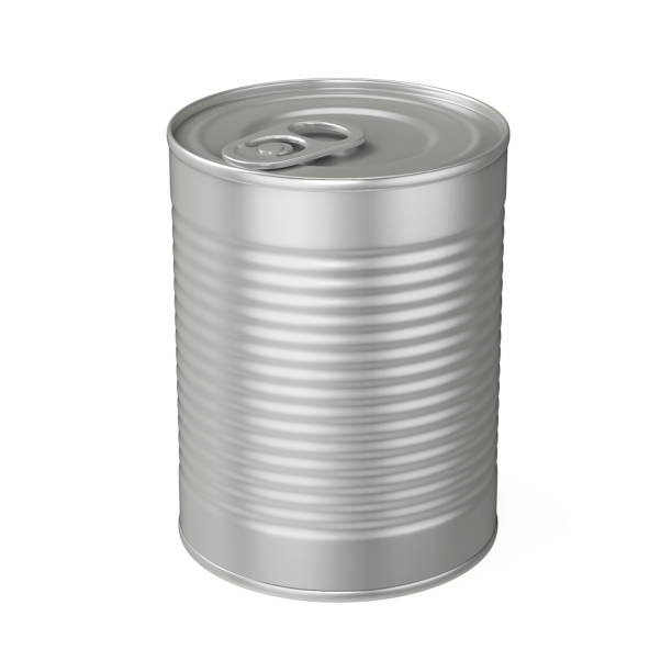 istock Metal Tin Can Isolated 970081100