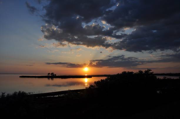 istock Sunset evening nature country summer water 970085214