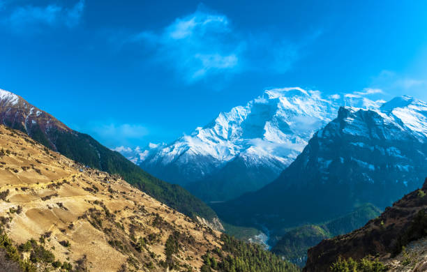 istock Mountain landscape in Nepal. 970091126