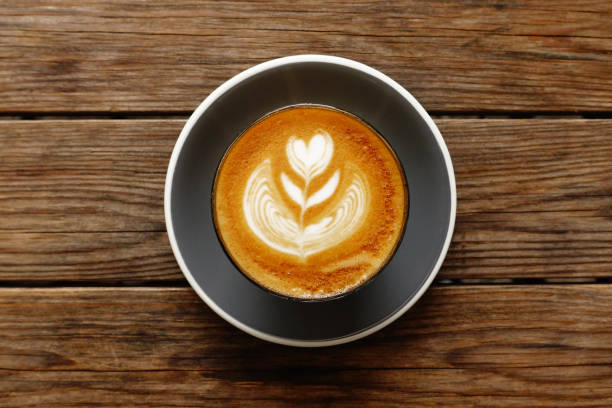 istock a cup of latte art coffee 970095482
