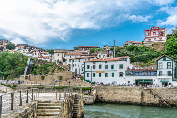 Old port in Getxo town