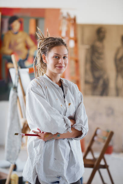 istock Woman in atelier. 970106048