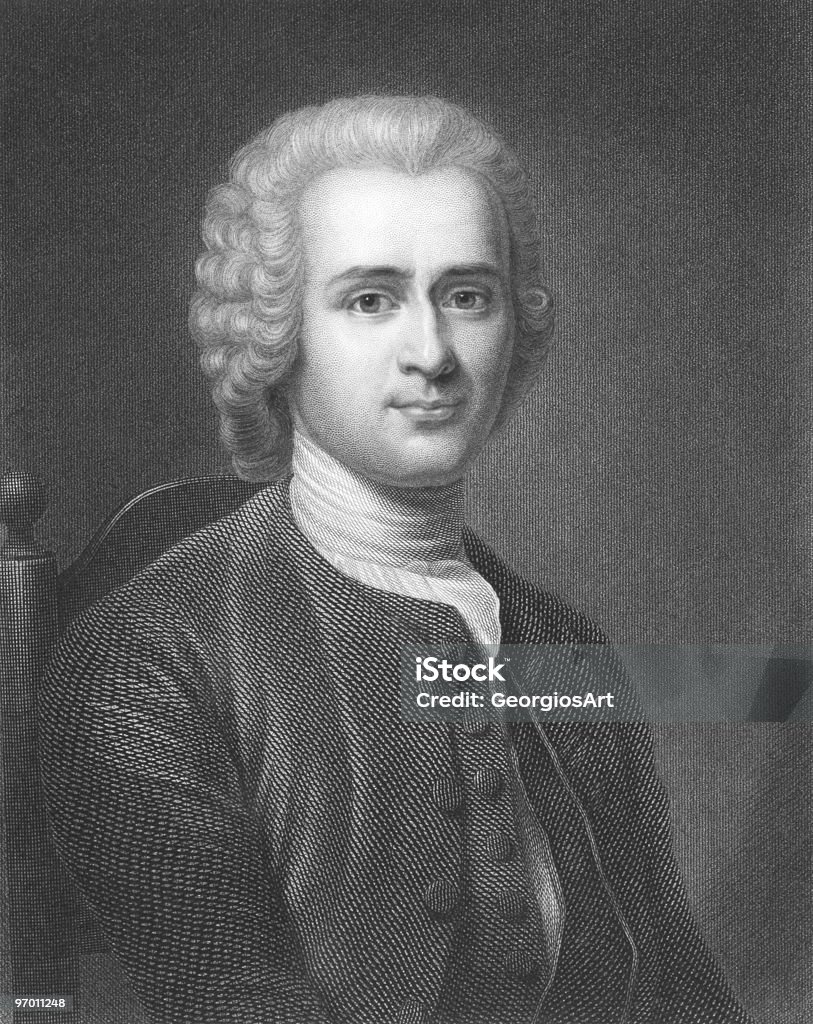 Jean-Jacques Rousseau - Royalty-free Jean Jacques Rousseau Ilustração de stock