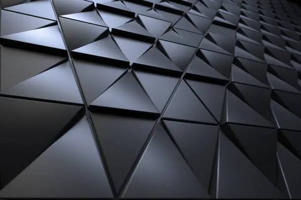 Photo of Abstract background of polygonal shape