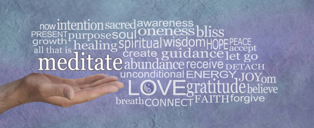 istock Meditate and reap the benefits word cloud 970142472
