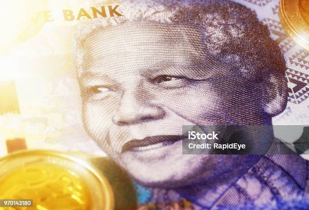 Nelson Mandela Features On South African Hundred Rand Note Stock Photo - Download Image Now