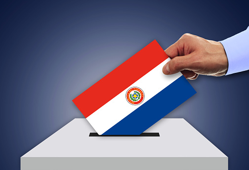 Election in PARAGUAY - voting at the ballot box