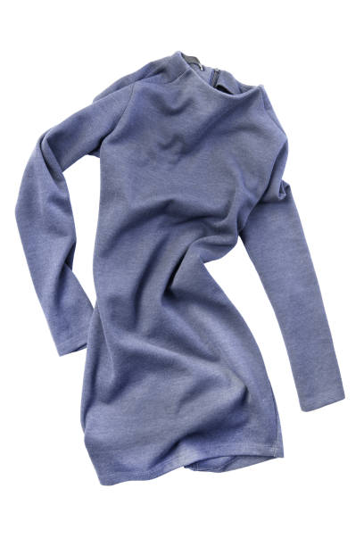 istock Blue dress isolated 970157904