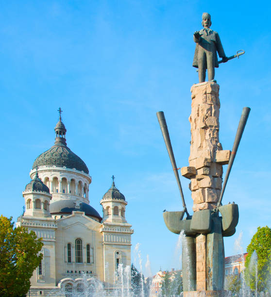 istock Avram Lancuand square, Cluj-Napoca 970162422