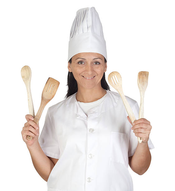 istock Beautiful chef girl 97016847