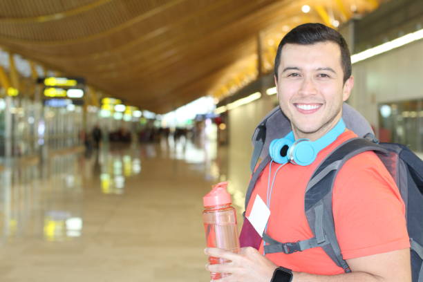 istock Happy male about to fly overseas 970171298
