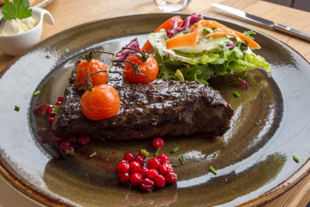istock dish with whale meat in Norway 970177234
