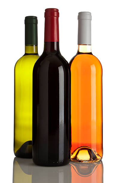 istock white, red and rose wine bottles isolated 97017741
