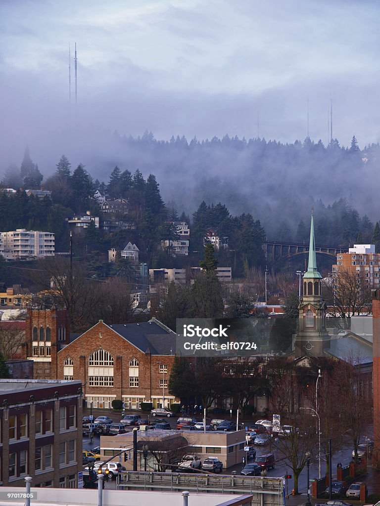 Krajobraz Portland - Zbiór zdjęć royalty-free (Portland - Stan Oregon)