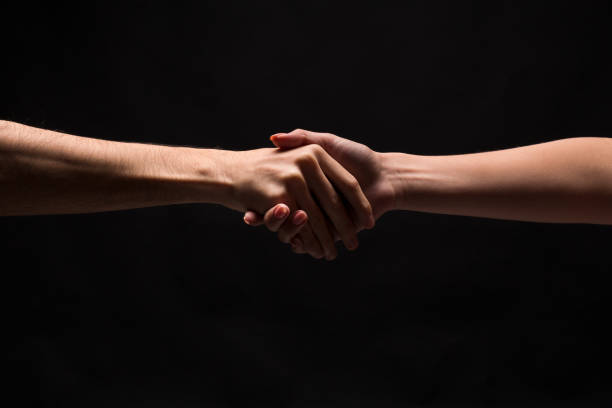 istock Close-up image of handshake between two colleagues. 970181530