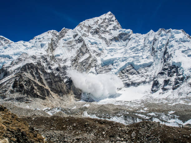 istock Himalaya mountain views on route to Everest Base Camp 970224658