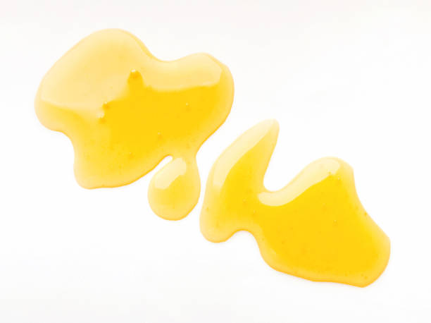 istock Honey spots isolated on white background 970229118