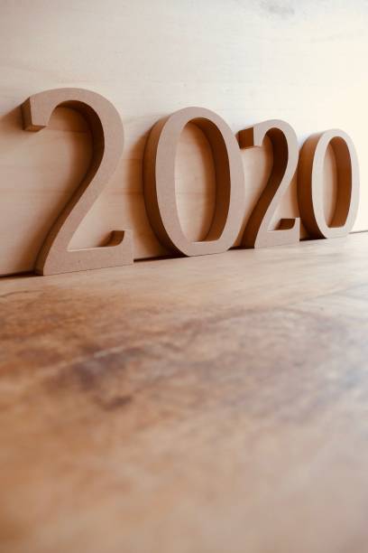 istock Year 2020 in wooden numbers 970236158