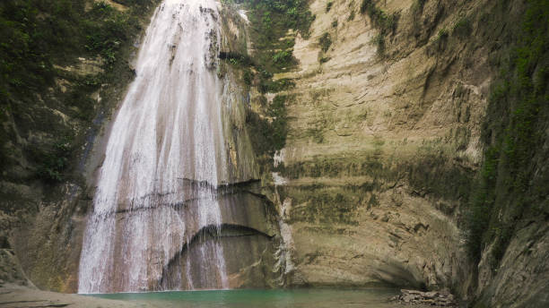 istock Beautiful tropical waterfall. Philippines Cebu island 970241382