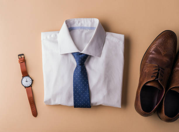 istock Fathers day greeting card concept. Flat lay. 970248196