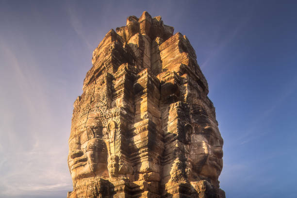 istock Sunrise view of ancient temple Bayon Angkor Wat 970248380