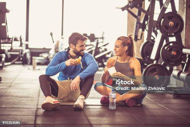 Healthy Food Stock Photo - Download Image Now - Gym, Sport, Healthy Eating