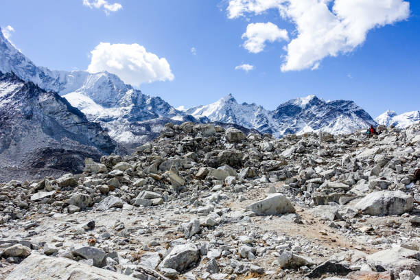 istock Himalaya mountain views on route to Everest Base Camp 970260472