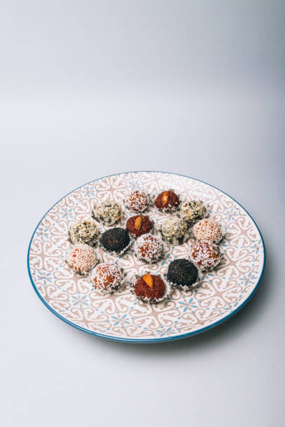 istock sweets from dried fruits with nuts and sesame seeds 970267670
