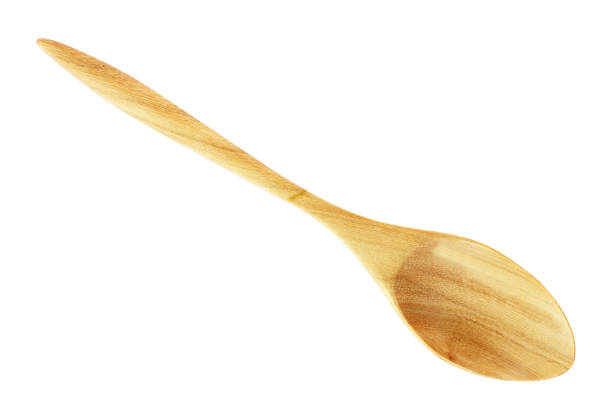 istock Wooden Spoon Isolated on White Background 970267796