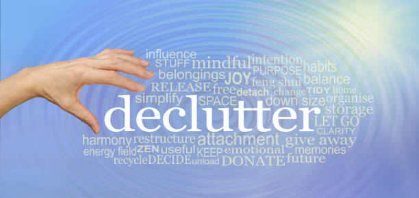 istock Choose to declutter your life and feel the effect - word cloud 970274798