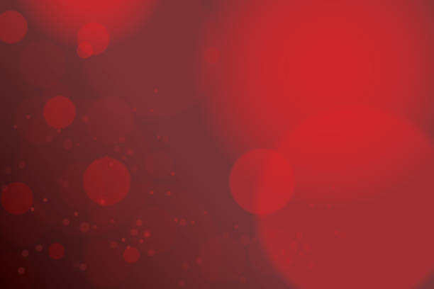明るい赤高キー ボケ ドット背景 - soft focus illustrations点のイラスト素材／クリップアート素材／マンガ素材／アイコン素材