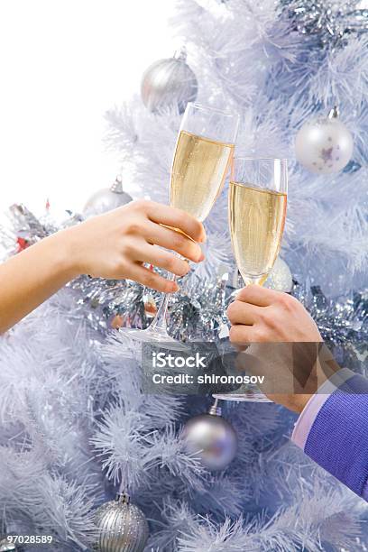 幸せな新年 - お祝いのストックフォトや画像を多数ご用意 - お祝い, アルコール飲料, カップル