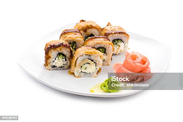 Sushi Maki - Fotografias de stock e mais imagens de Almoço - Almoço, Comida, Comida e Bebida