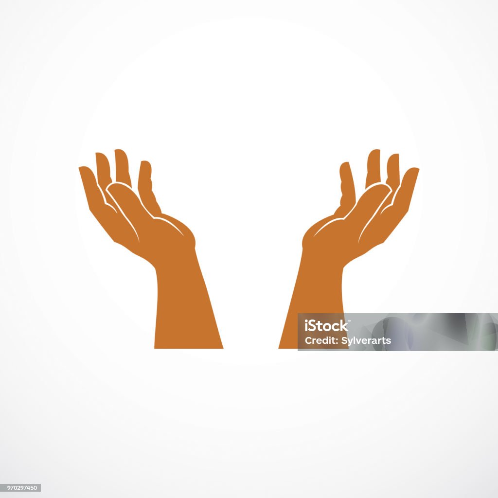 Protecting Hands of care, tender and defending human hands vector design, with copy space inside for your element or text. Protecting Hands of care, tender and defending human hands vector design, withcopy space inside for your element or text. Hand stock vector