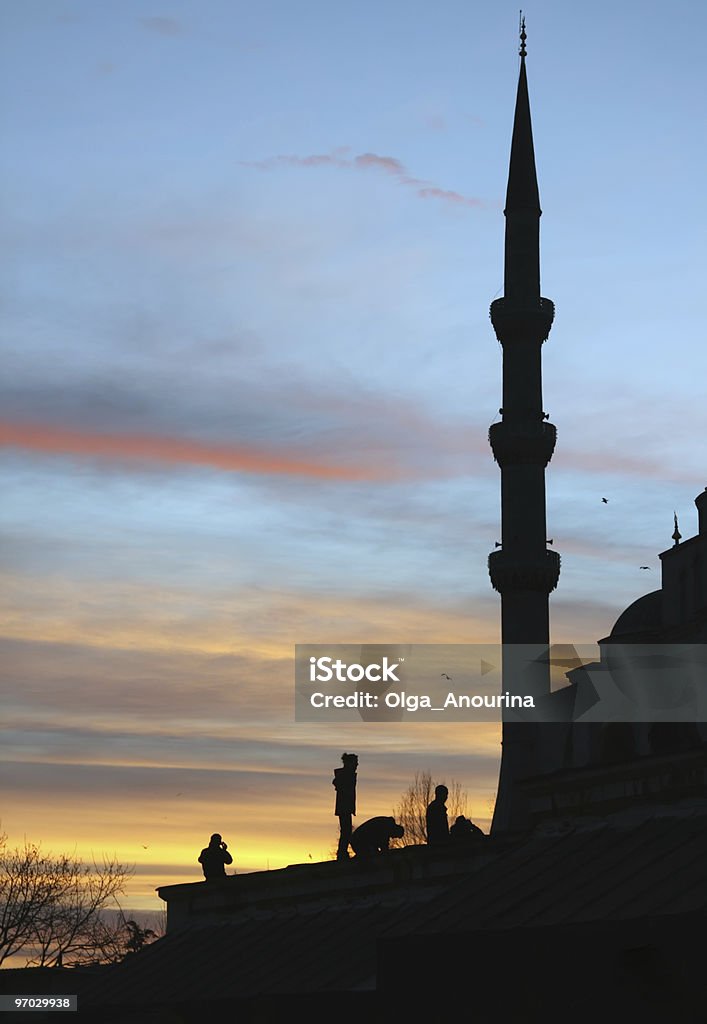 Pôr do sol em Istambul - Royalty-free Anoitecer Foto de stock