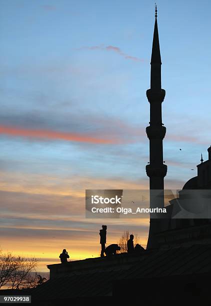 Pôr Do Sol Em Istambul - Fotografias de stock e mais imagens de Anoitecer - Anoitecer, Ao Ar Livre, Arcaico