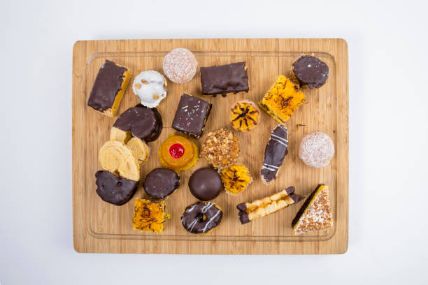 istock Sliced traditional Portuguese Christmas cake. 970337882