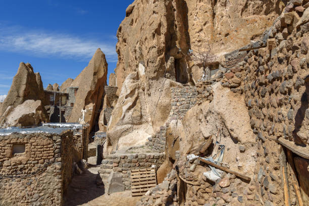 istock House in rock village Kandovan. Iran 970345252