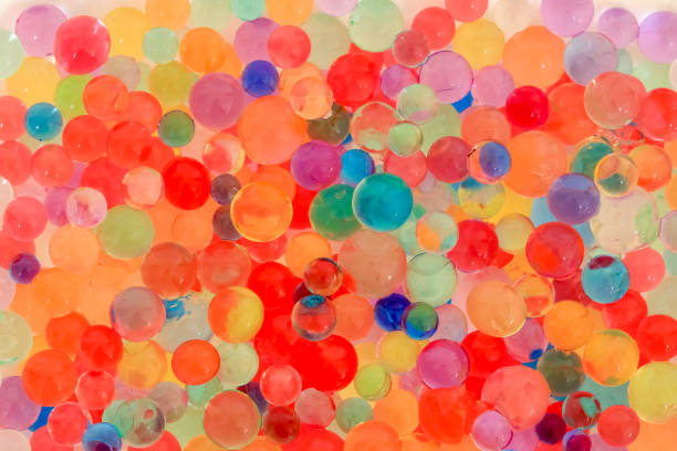 istock Colorful Water Gel Balls for a Background 970370456