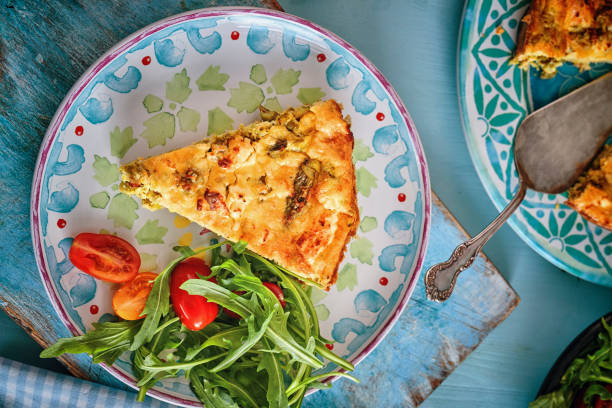 istock Frittata with Green Asparagus, Peas and Parmesan 970370842