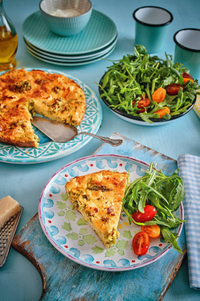 istock Frittata with Green Asparagus, Peas and Parmesan 970370844