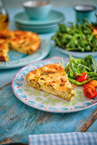 istock Frittata with Green Asparagus, Peas and Parmesan 970370852
