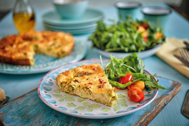 istock Frittata with Green Asparagus, Peas and Parmesan 970370854